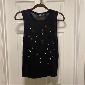 Black Graphic Tank
